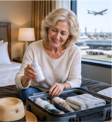 A compact personal-care checklist for easier travel